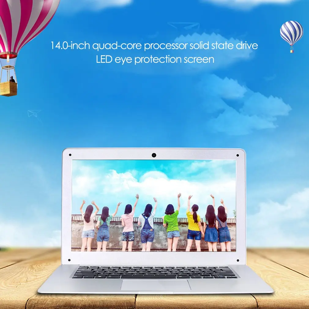 

laptop 14 inch Intel Z8350 Quad Core 2GBRAM 32GB SSD 1920*1080IPS Windows10 Ultrabook Laptop Notebook Computer