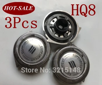 

3Pcs HQ8 razor blade replace Head for PHILIPS Shaver HQ9 PT735 PT860 PT870 AT750 AT751 AT890 AT891 HQ7120 HQ7100 HQ7140 HQ7160