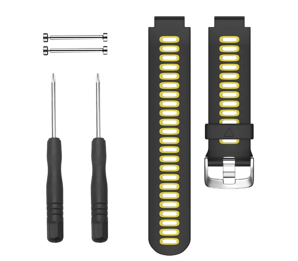 Gengshi силиконовые замена часы ремешок для Garmin Forerunner 230/235/235 Lite/220/620/630/735XT смарт-часы |