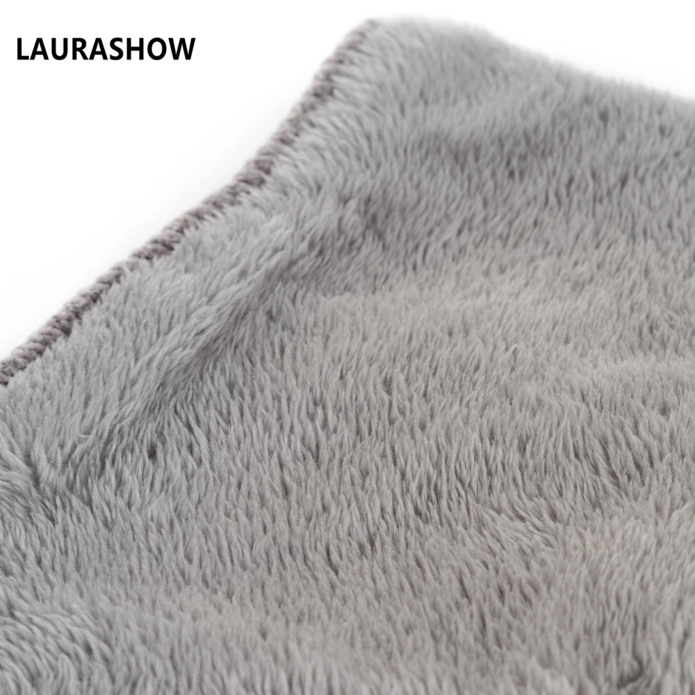 Lavashow 1 комплект для взрослых зимняя шапка с шарфом 15-16 см мяч из натурального меха енота помпоны шапка вязаная шапка Skullies женские шапочки