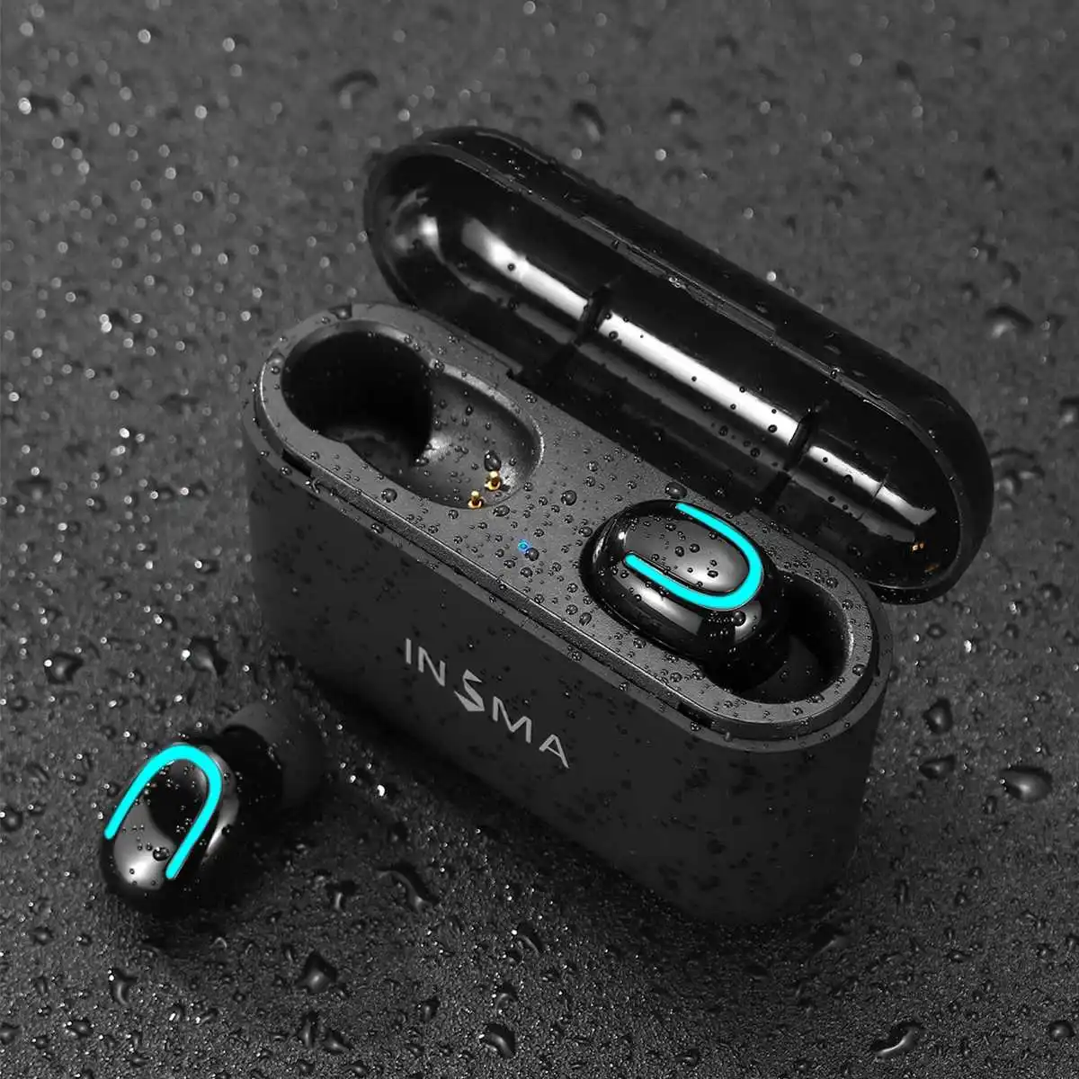 Insma 3500 mah tws bluetooth 5.0 fones