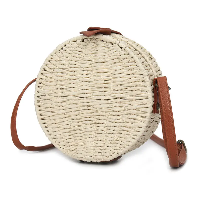 Straw Woven Shoulder Bag Crossbody Bag for Women 2019 Messenger Bags handbag women's bag bolsa feminina sac a main 40AP158