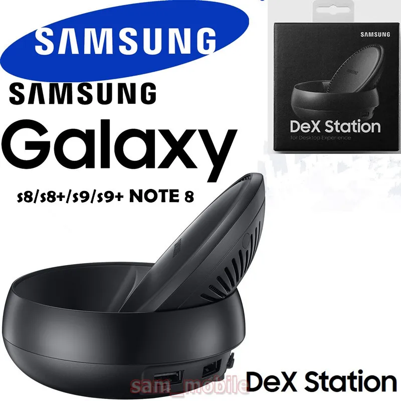 

Original SAMSUNG Dex Station EE-MG950 For Galaxy S8 S8+ S8 PLUS S9 S9+ S9 PLUS Note 8 Desktop Extension Adapters