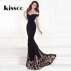 Save 6.58 on KISSCC Sexy Slash Neck Strapless Sequined Patchwork Bodycon Long Party Dress Off Shoulder Tight Package Hips Floor Length Dress