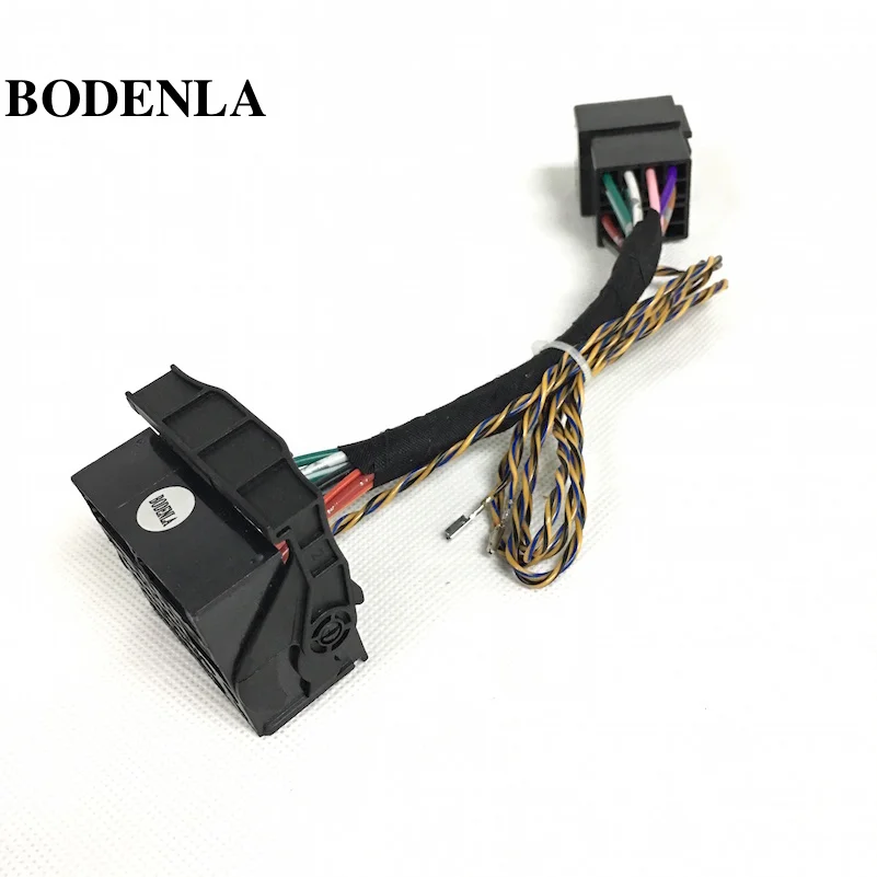 RCD330 Plus RCD510 RCD310 Canbus адаптер ISO к четырехзамку Конверсионный кабель для VW Golf Jetta 5 6 MK5