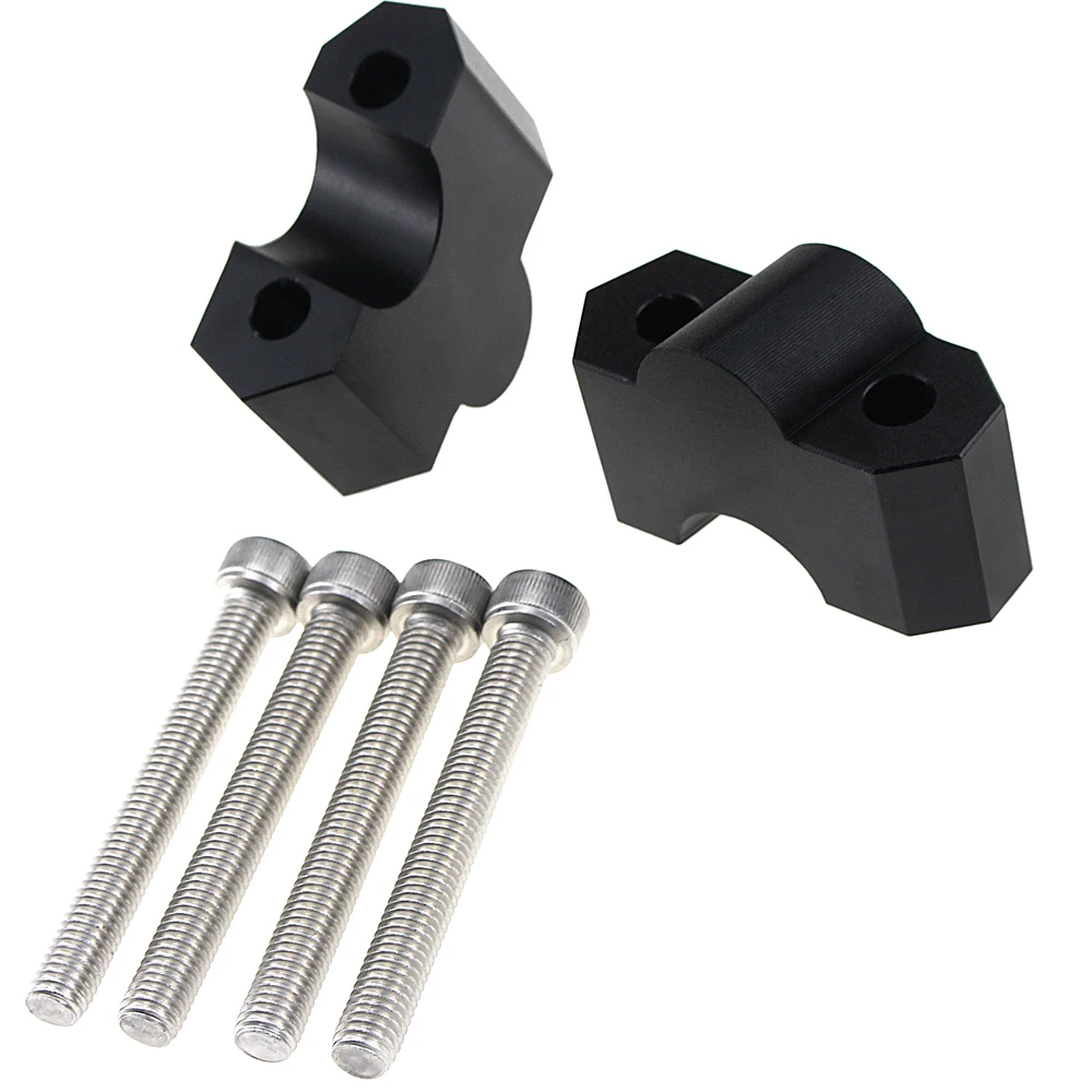 Motorcycle Handlebar Riser Mount Clamp Adapter for Z750S 2004-2011 Z750R 2004-2012 Z1000 2007-2009 Heightening Code | Автомобили и