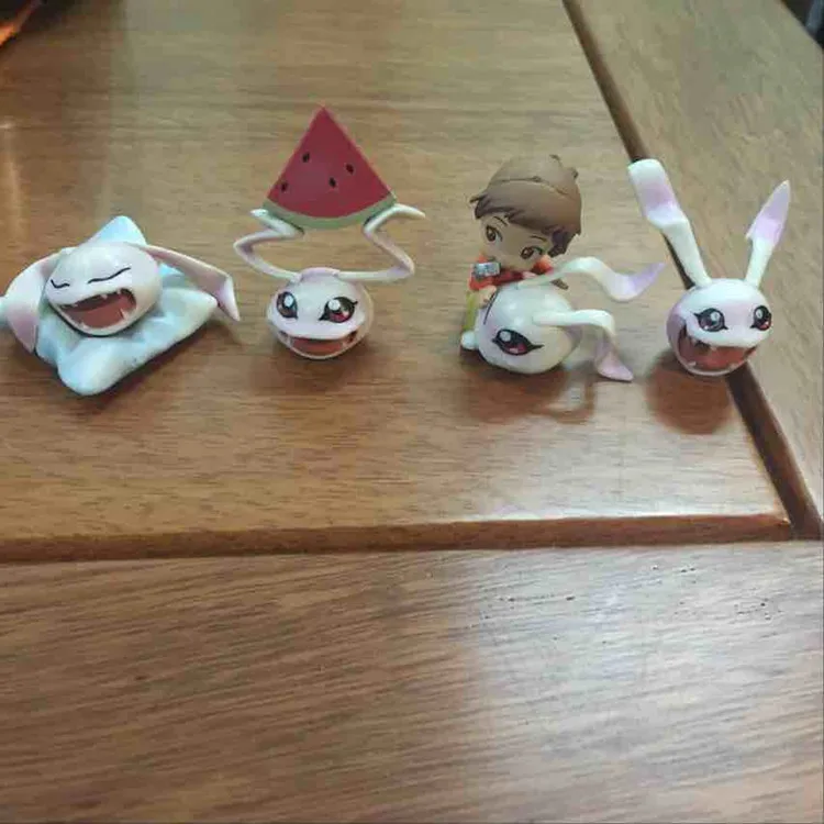 Anime Digimon Adventure Koromon Ver PVC Action Figure Collectible Model doll toy 5cm (4pcs/set) | Игрушки и хобби