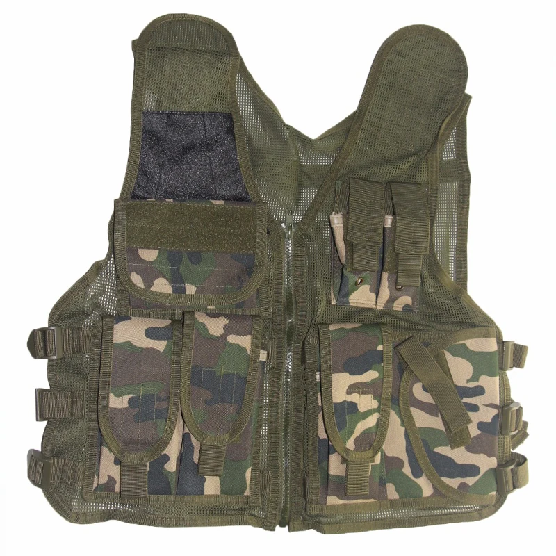 Tactical Vest MOLLE Shooting Paintball Airsoft Combat Army Vest Multicam Ammo Magazine Hiking Hunting Camoflage Vest
