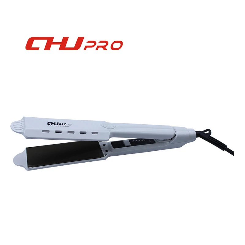 

CHJ hair Straightening Irons Hair Straightener LED Temperature Control Flat Iron Titanium Electric Straightening Tools