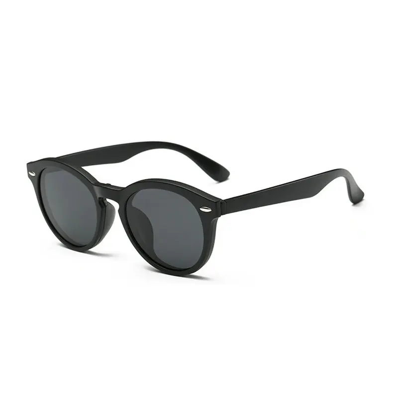 

MINCL/Vintage 5 +1 Set Glasses Women Men Mirror Polarized Sunglasses Clip-on Make Myopia Hyperopia Astigmatism FML