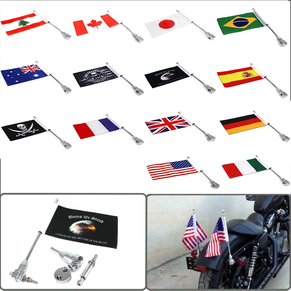 Для Harley Sportster XL883 XL1200 Touring Road King Glide FLHT мотоциклетная задняя боковая стойка для