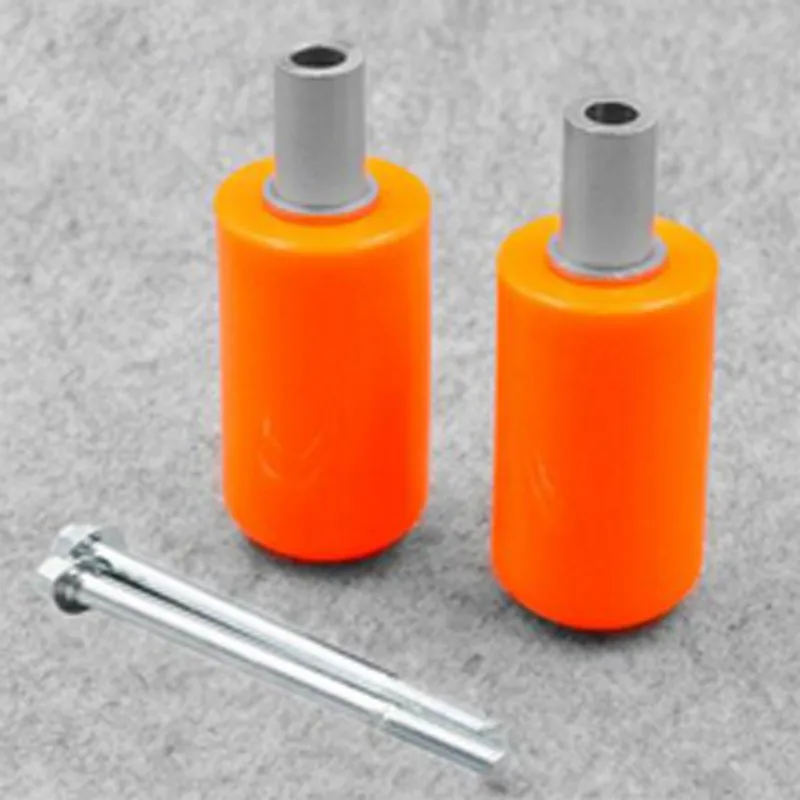 Антипадение палка для мотоцикла аксессуары для мотоциклов анти падение стержень для выхлопной трубы велосипедный амортизатор - Цвет: Orange 8mm
