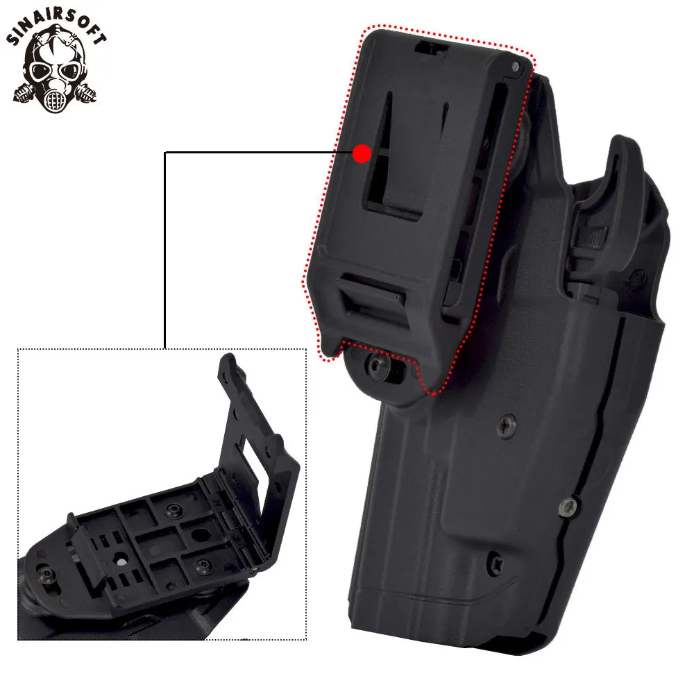 Кобура для пистолета SINAIRSOFT 579 Gls Pro Fit WALTHER PPQ M2 9/40 может поместиться на 100 больше