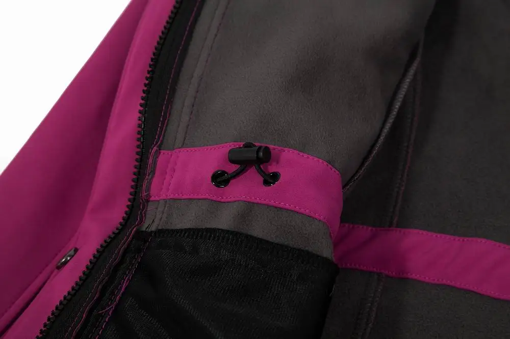Женская длинная флисовая походная куртка флисовое пальто ветрозащитная водоотталкивающая Спортивная одежда для верховой езды, скалолазания, бега