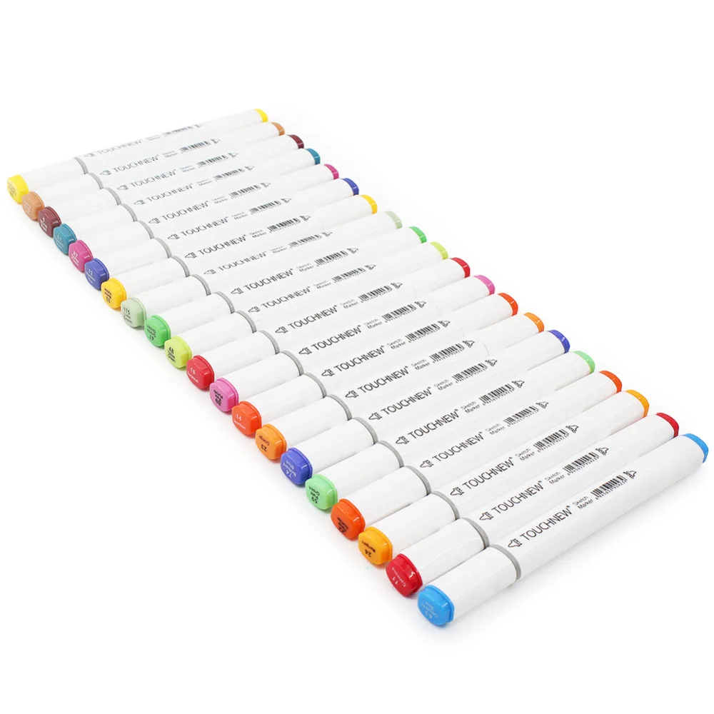 Marcadores de Arte Artista para Desenhar Profissão Touchnew Marcador Conjunto - 40 60 80 168 Duplo Cabeça Manga Caligrafia Escova Caneta 30 13 High Quality markers marker