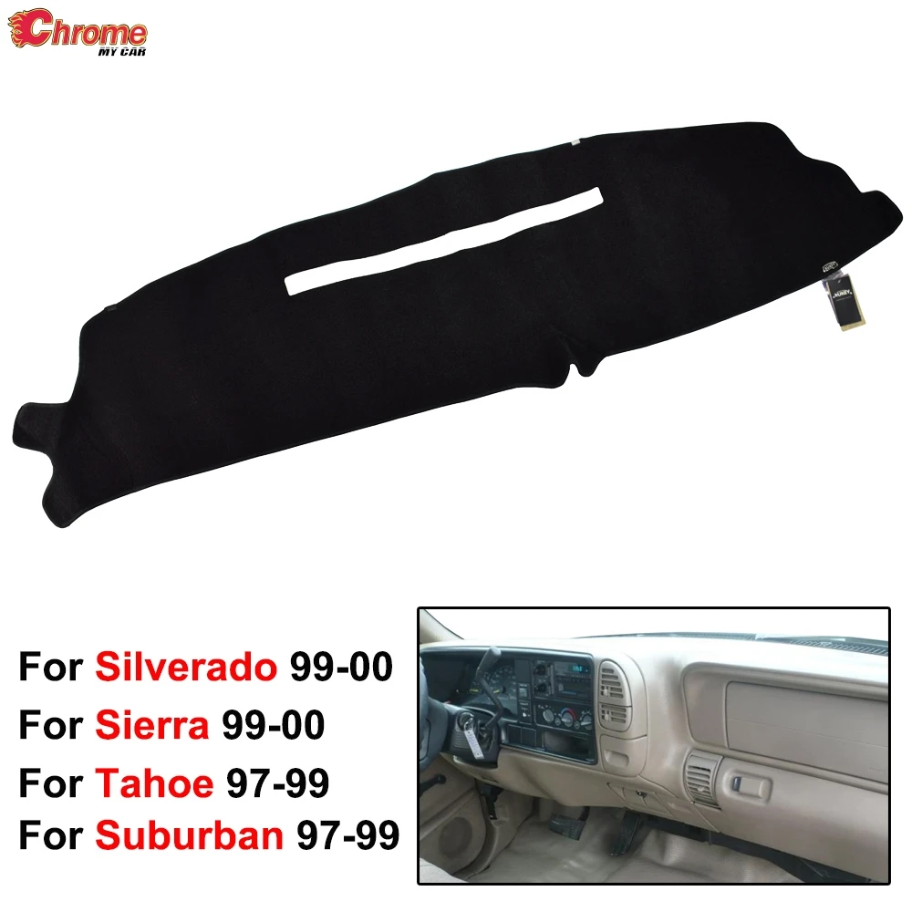

For Chevrolet Silverado C1500 C2500 C3500 1997 1998 Dash Mat Dashboard Cover Dashmat Anti-dirty Pad Carpet Guard Car Accessories