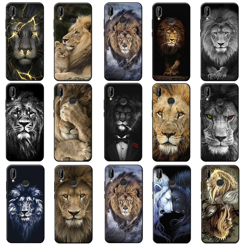 Lion Alpha Male Cub animal hard Soft Silicone Phone Case for xiaomi redmi note 7 k20 pro 5 6 4x 7a |