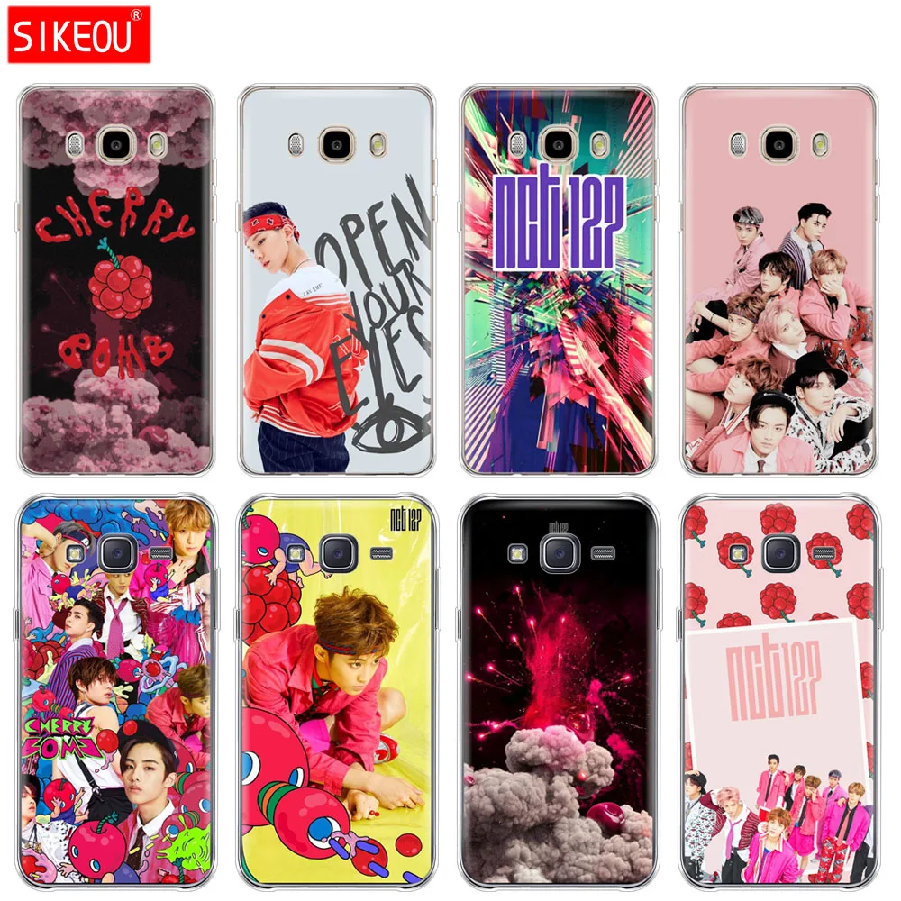 Силиконовый чехол для телефона Samsung Galaxy J1 J2 J3 J5 J7 MINI 2016 2015 prime NCT 127 Kpop Boys | Мобильные