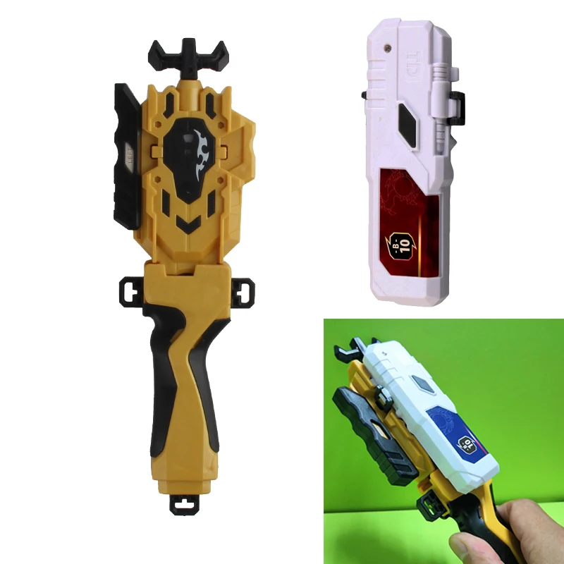 

Launcher For Beyblades Burst with Light Handlebar Gyroscope two-way Grip Launcher --333548