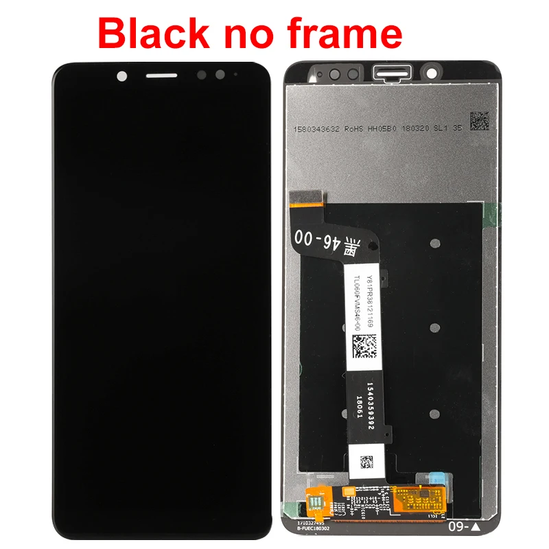 ЖК экран для Xiaomi Redmi Note 5 дисплей сенсорный с рамкой сенсорная панель pro 99&quot|Экраны
