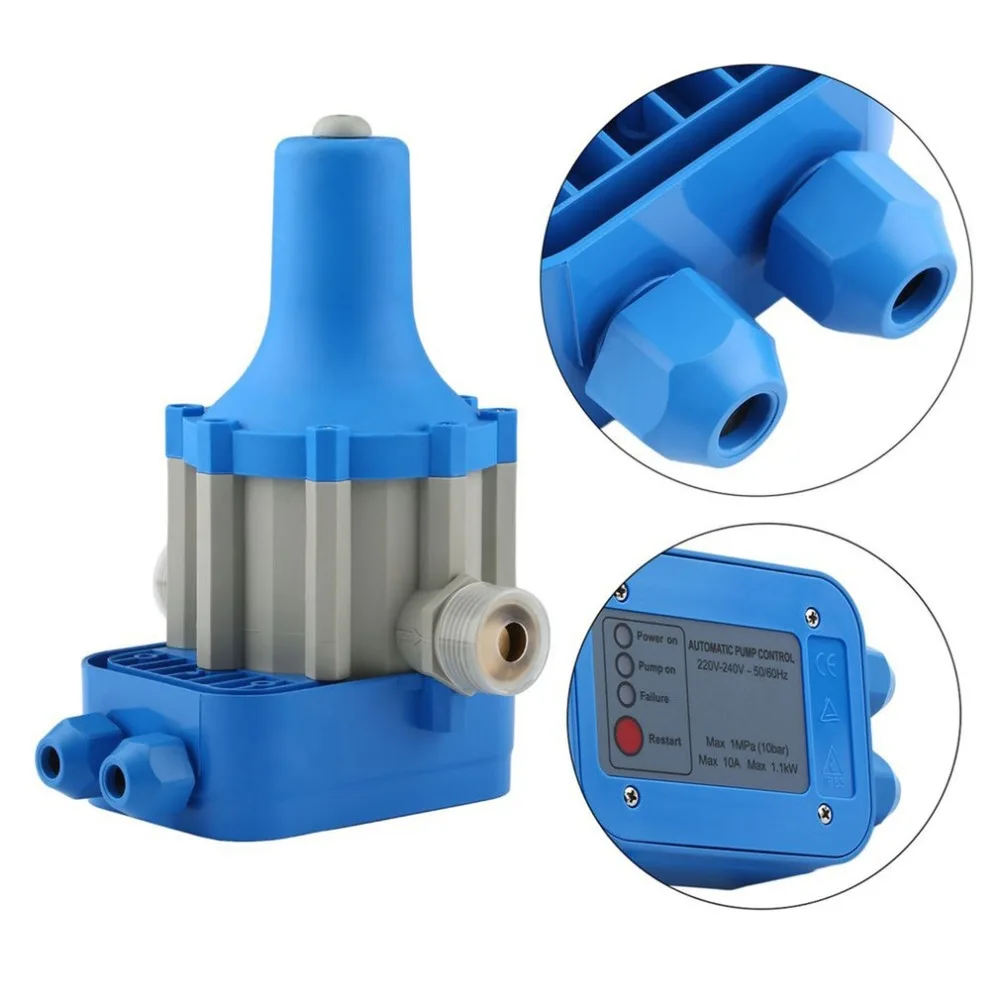 

Water Pump Automatic Pressure Controller Auto Control Electronic Switch 10 Bar Intelligent Pumps