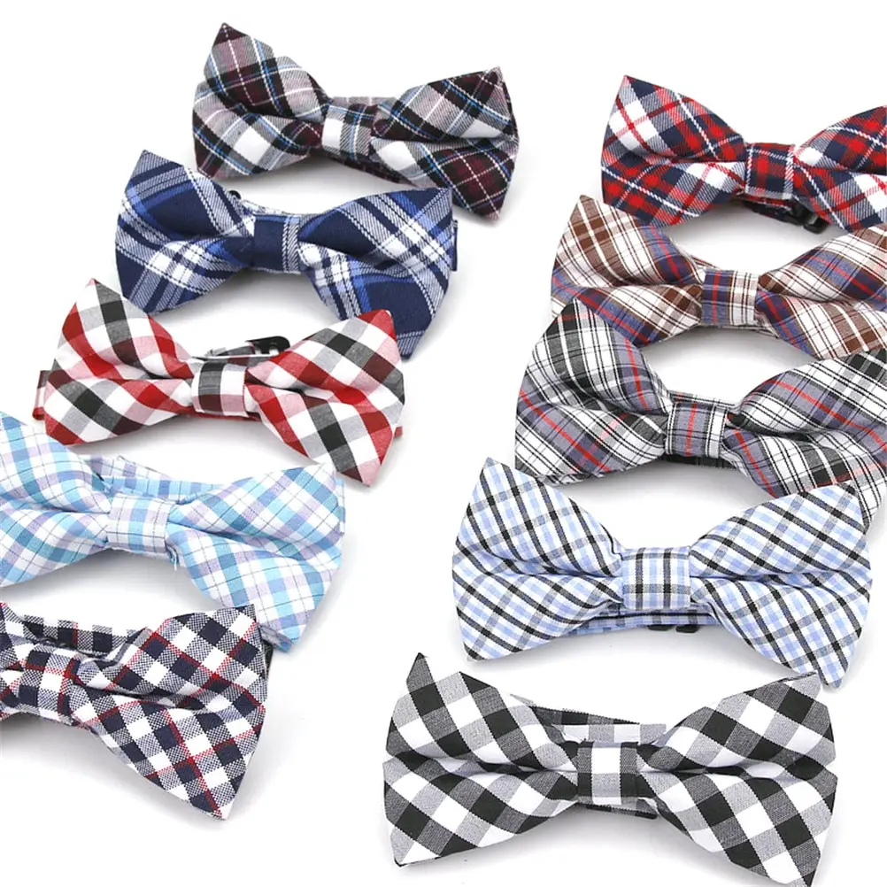 Necktie Children Kids Boys Toddler Solid Bowtie Pre-Tied Wedding Bow Tie Fashion