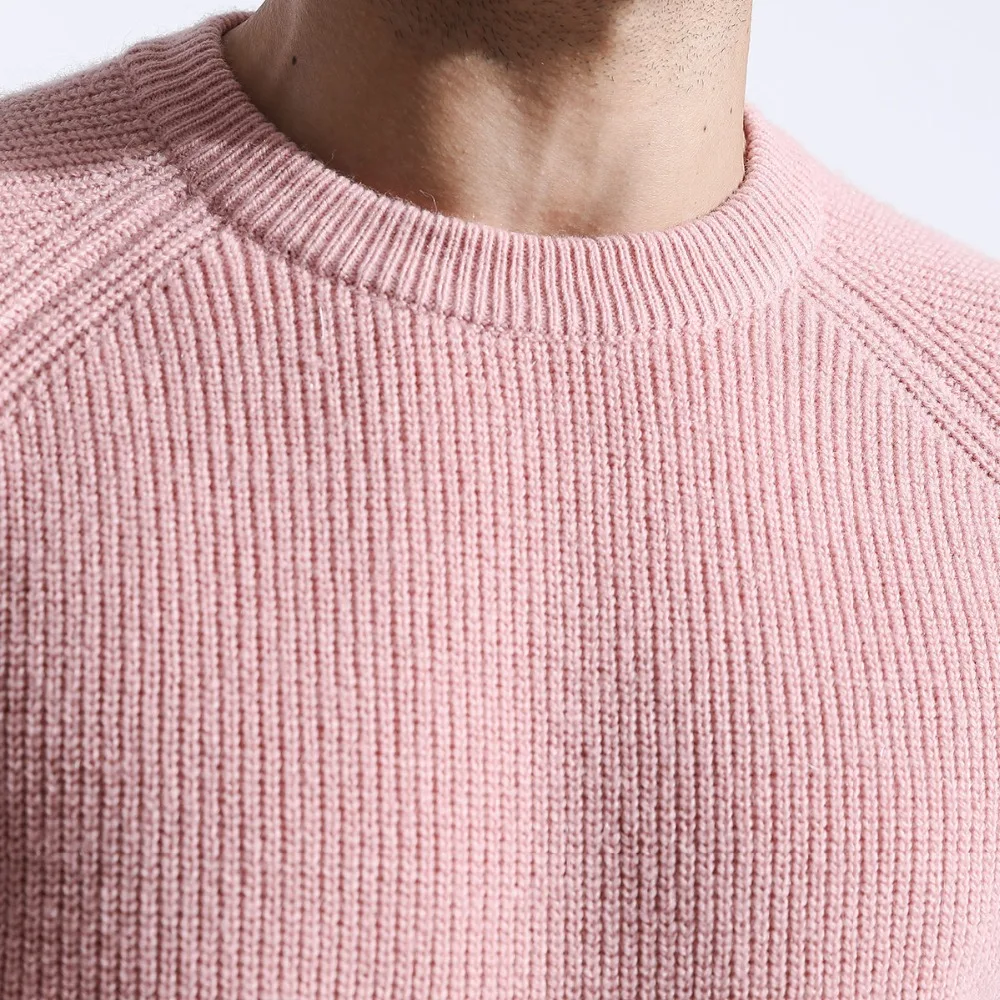 SIMWOOD New Brand Wool Sweater Men 2019 Spring Fashion Long Sleeve Knitted Pullover Men Cashmere Sweater High Quality 180369