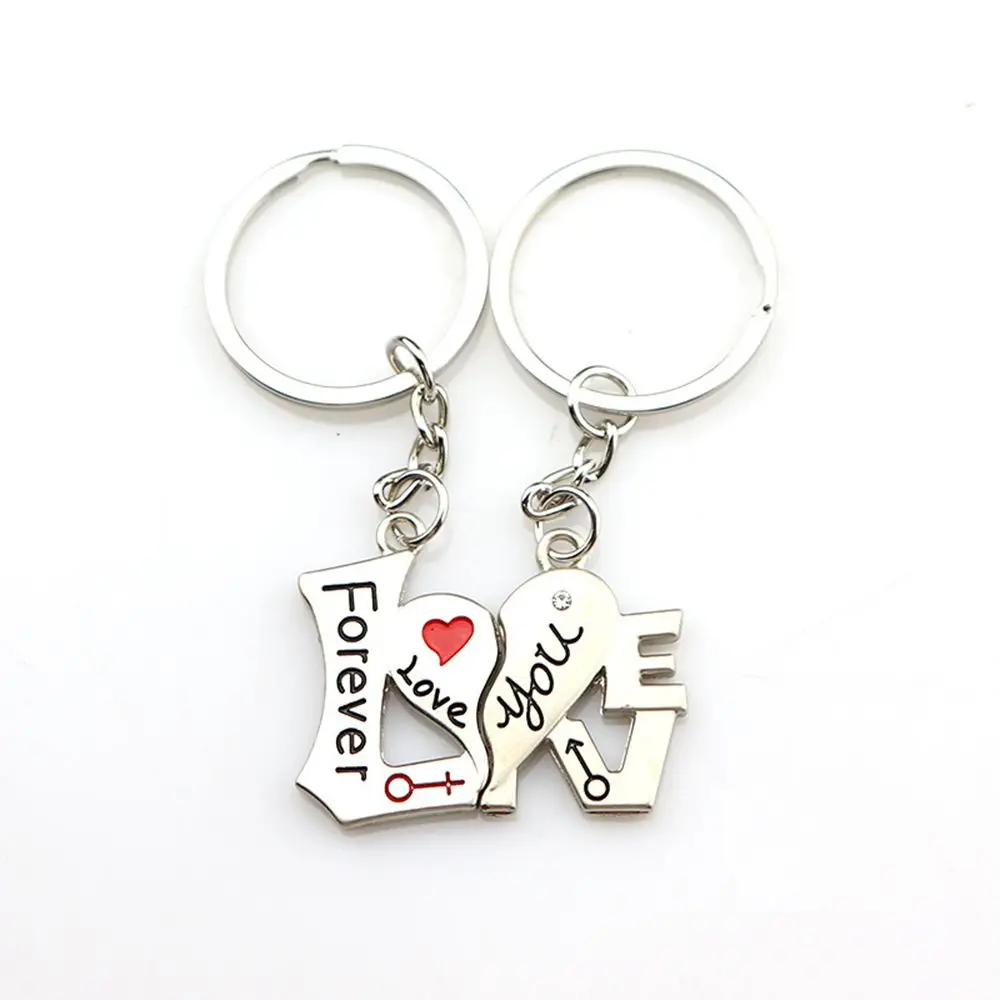 Брелок для ключей с надписью Love You Forever 1 шт.|Кольца ключей| |