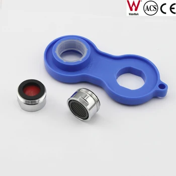 

Bathroom Faucet Aerator Water Save Adapter Tap Nozzle Aerator Filter Chromed Finish 6L Per Min Packing With 2pcs per Kits