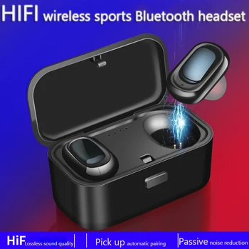 

2019 New binaural wireless sports Long standby Bluetooth headset in-ear Bluetooth earphone boutique Bluetooth headset