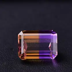 10.26CT Аметрин 13,8x10,3x8,4 мм Прямоугольник Игристые блеск высокое качество драгоценных камней