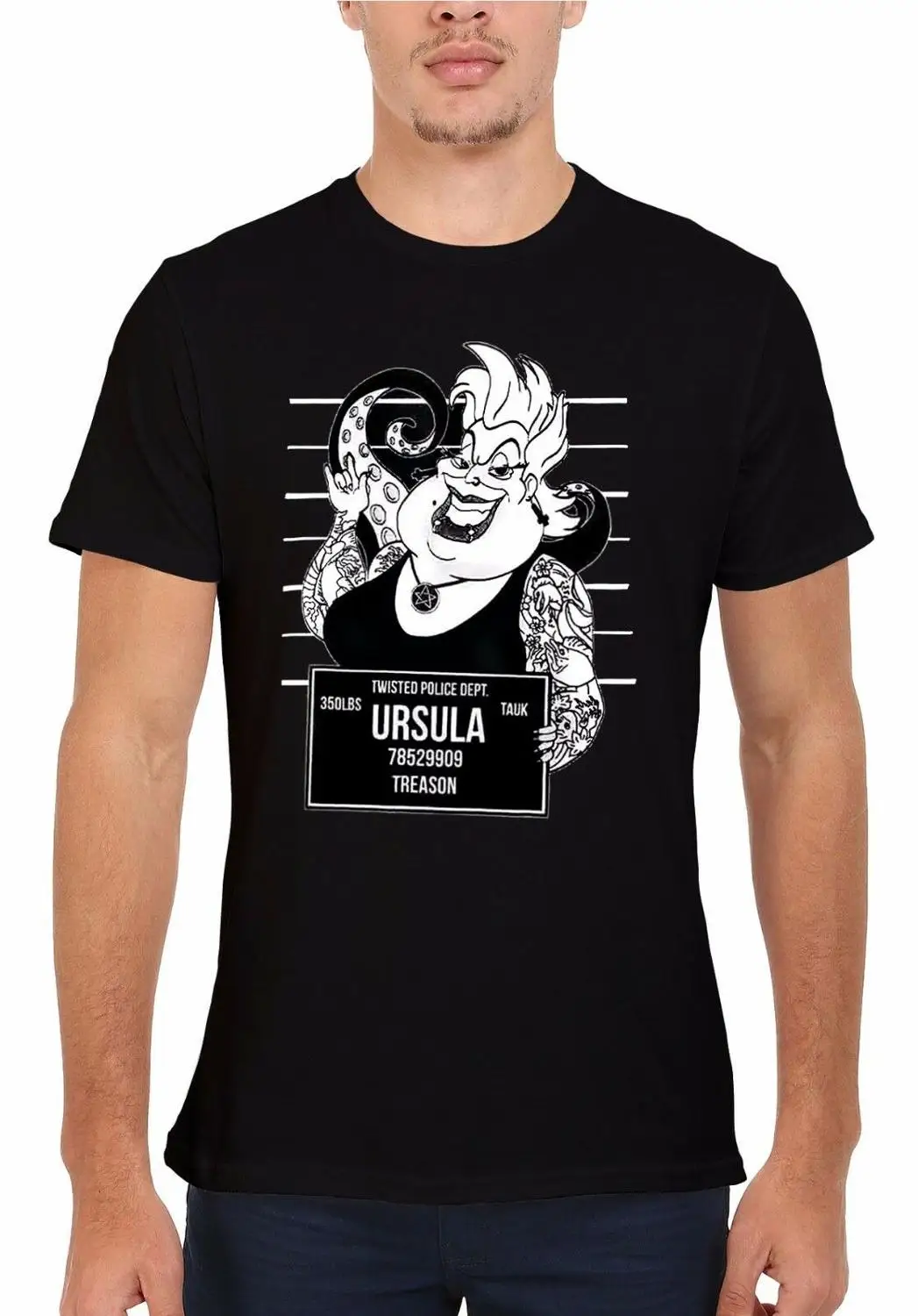 

Ursula Villains Men Women Unisex T Shirt 2019 Summer Brand Clothing T Shirt
