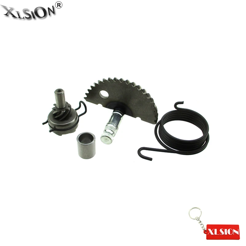 XLSION Aftermarket Kick Starter Gear в сборе подходит 49cc 50cc 60cc 80cc 100cc GY6 139QMB P139QMB Скутер мопед|Ножные