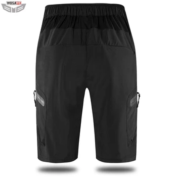 

WOSAWE Men's Motorcycle Shorts Breathable Waterproof Motocross Racing Shorts Sports Riding Mountain Bike Running Short