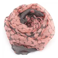 1PC Lovely Fashion Women Soft Cotton Lady Comfortable Long Neck Large Scarf Shawl Voile Stole Dot Warm Scarves Gift Hot