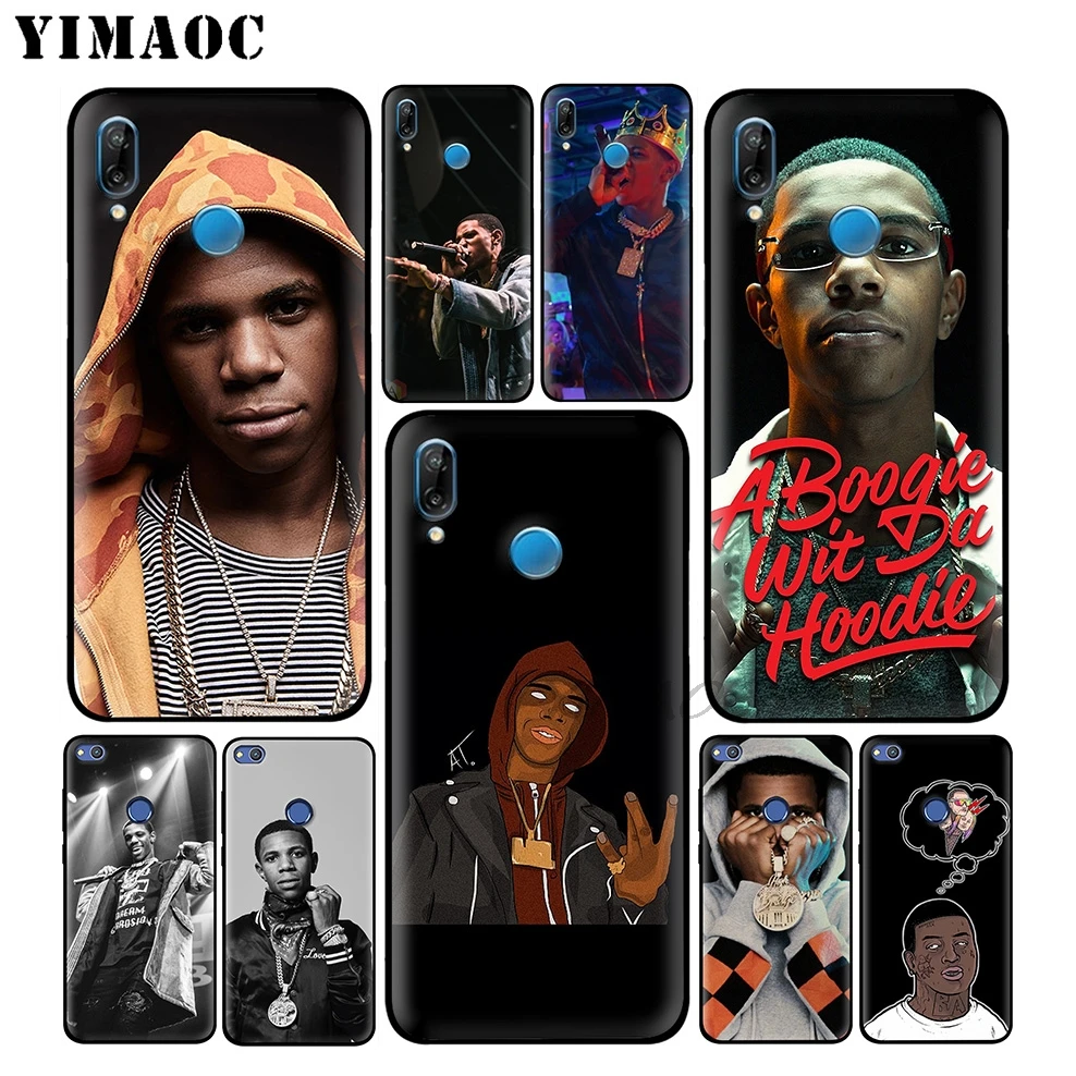 Мягкий чехол с капюшоном A Boogie wit da для huawei Honor mate 20 9X Note 10 Pro 8X8 6A 7A 7X 7C Y9 Y7 Y6 Prime 2018 2017