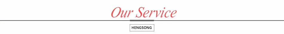 our service