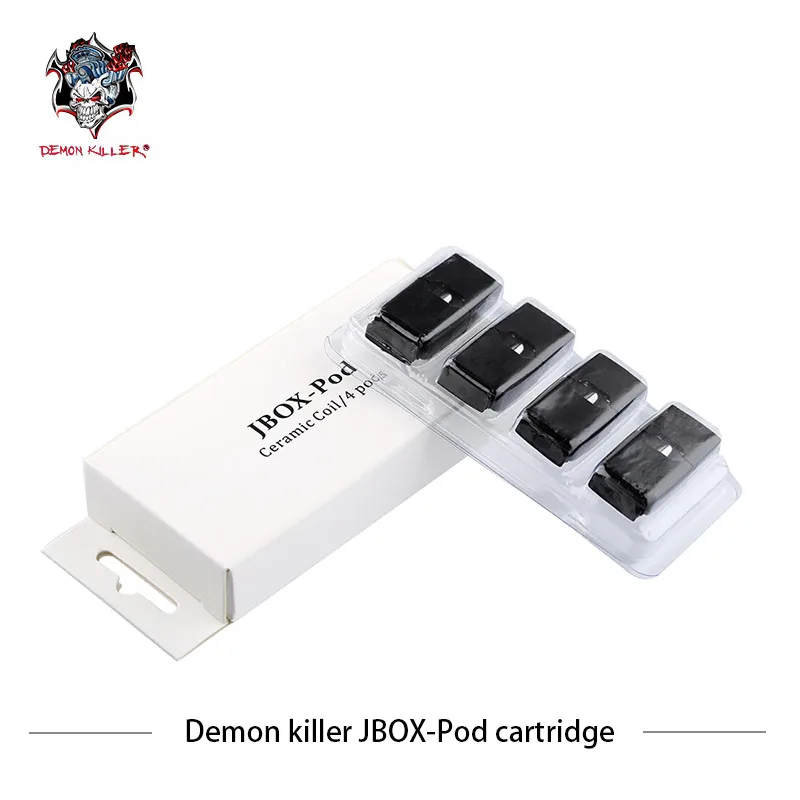 4 шт./лот LTQ Demon Killer Jbox сменный картридж керамическая катушка пустой Pod для Mod JuulPod