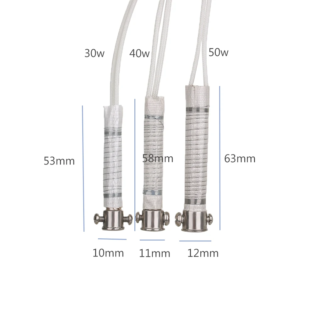 1 шт. 220V 30/40/60W паяльник для подключения к основной Нагревательный элемент сменная сварочная Металлообрабатывающего оборудования инструменты аксессуары