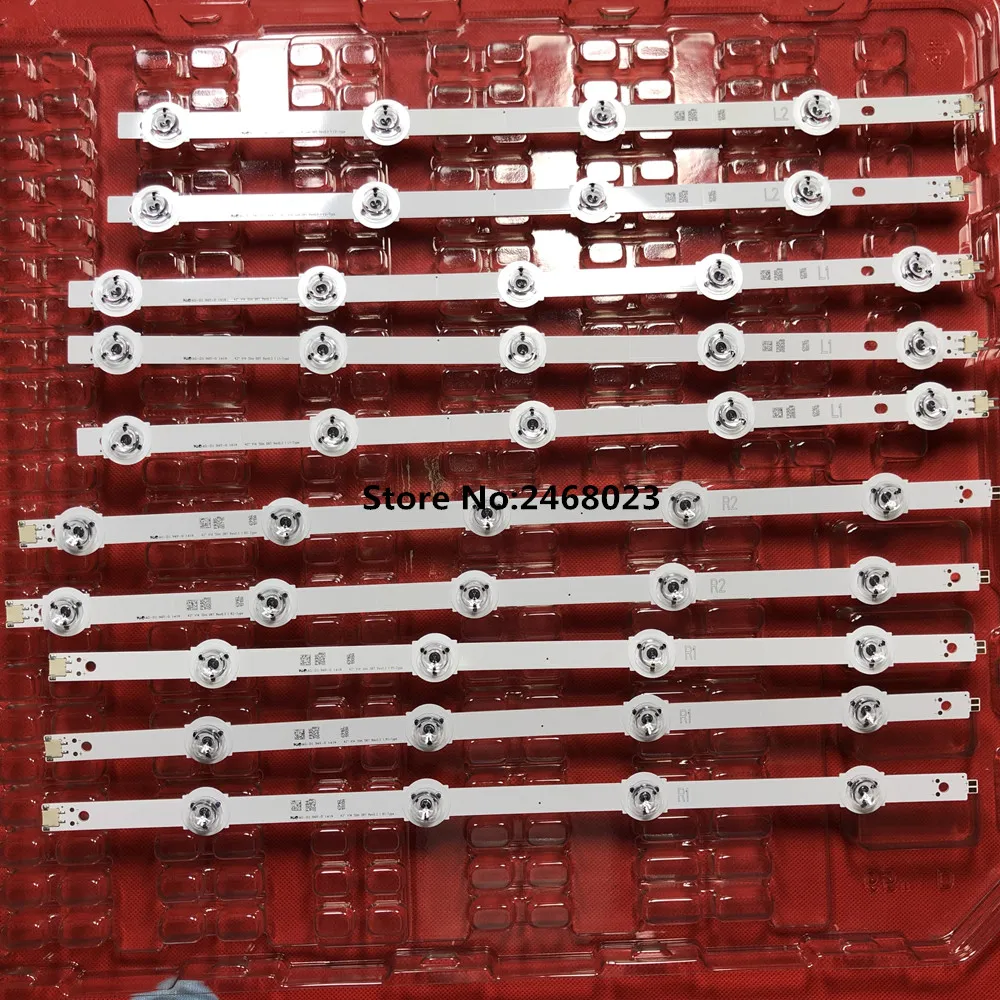 

9LEDs 815mm LED strip for Pana sonic TX-42AS650B TX-42AS750E TX-42AS740B 42AS650E 6916L-1807A 6916L-1808A 42"V14 Slim DRT