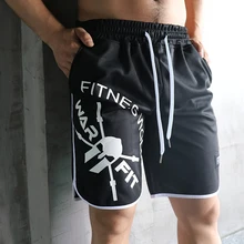 Шорты Мужские штаны летние модные пляжные короткие штаны с черепом в стиле хип-хоп уличные мужские спортивные штаны размера плюс повседневные спортивные штаны для фитнеса