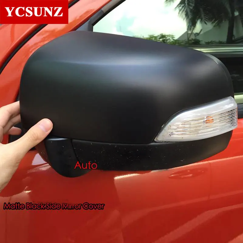 2017 2016 For Ford Everest Accessories ABS Black Mirror Covers Suitable