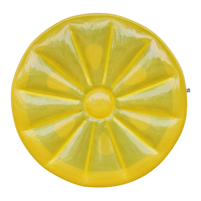 

Inflatable lemon float Citrus swim ring Inflatable round lemon Pool float Pool Party women Water toys air Floating bed Lifebuoy