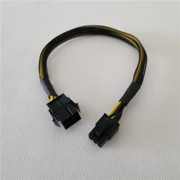 

10pcs/lot Power Cable Graphics Video Card PCI-E PCIe 6pin Male to Female Extension Cable 18AWG Shielding Cable 30cm