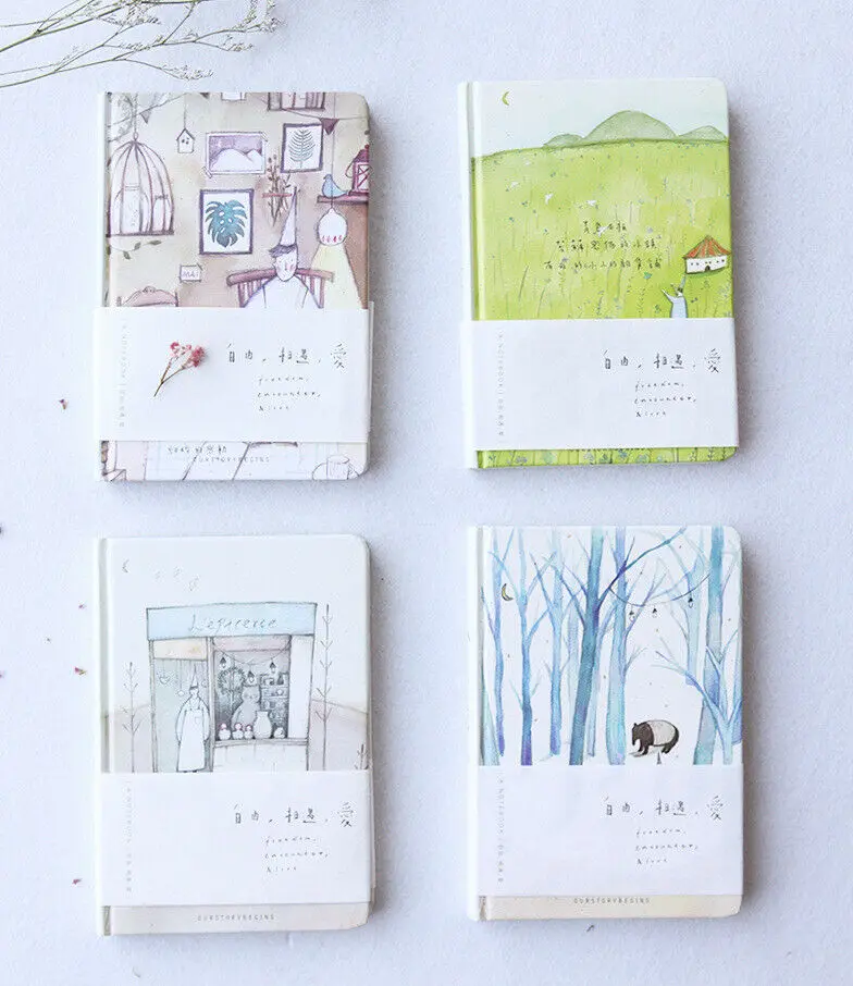 

Free Encounter Love Color Page Hardcover Notebook A5 Creative Hand Book