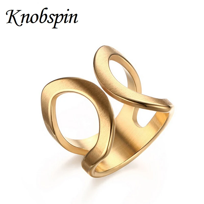 

High quality Gold color Stainless steel women Hollow out Butterfly ring 2017 Europe fashion Brand Party jewellery anillons mujer