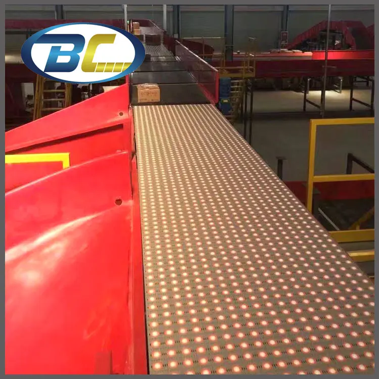 Activated Roller Belt Conveyor, Roller Diverter, Wheel Sorter Machine for Package and Logistic
