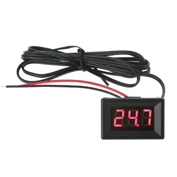 

0.36" Digital Thermometer Waterproof with NTC Probe Temperature Sensor Tester