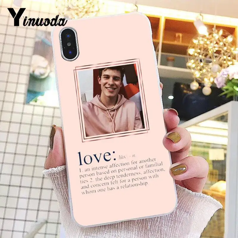 Yinuoda Shawn Mendes Новинка чехол для телефона Fundas чехол для iPhone 8 7 6 6S Plus X XS MAX 5 5S SE XR 10 чехол s Fundas Capa