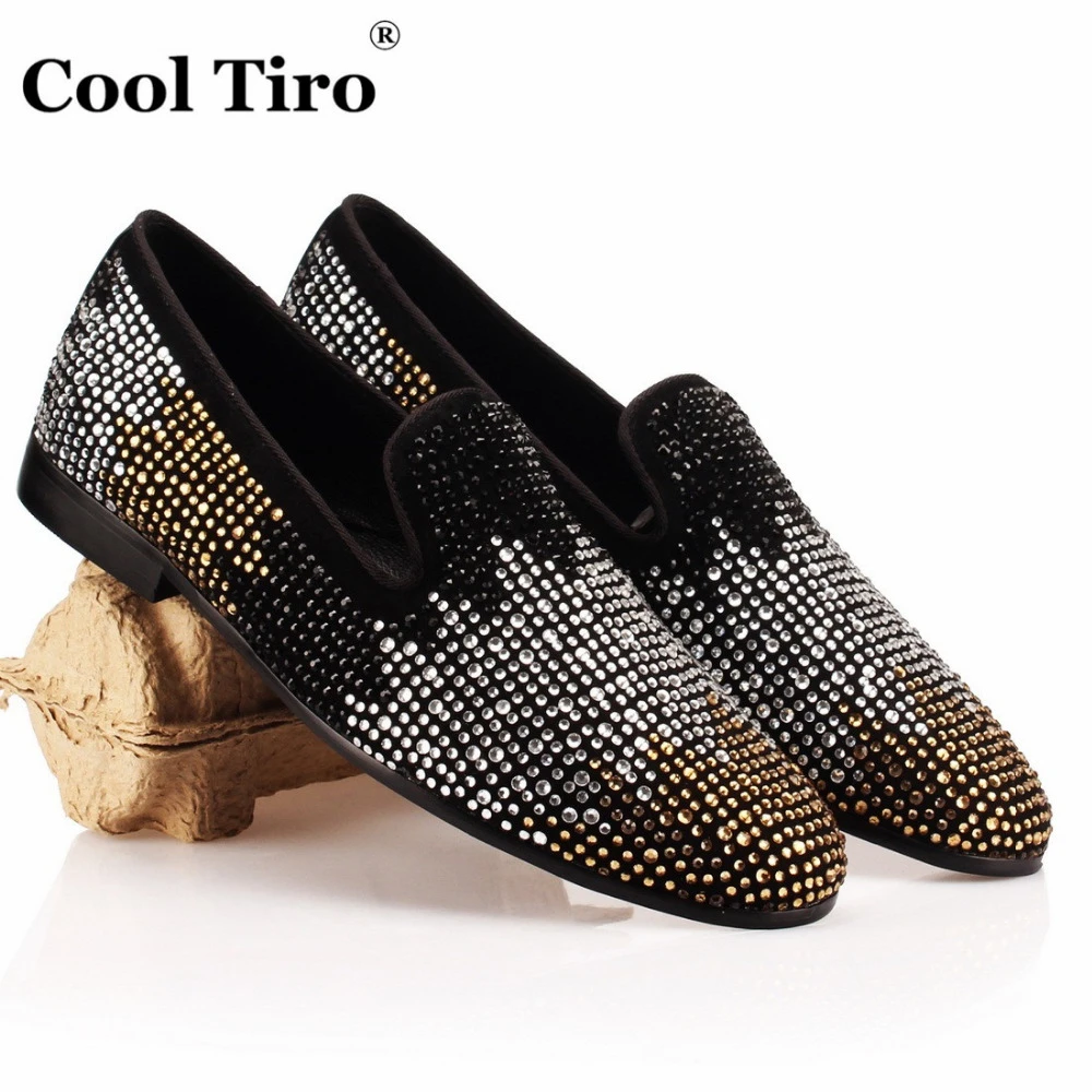 white gold loafers